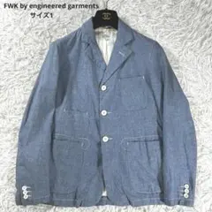 FWK by engineered garments ジャケット　M ブルー　綿のサムネイル