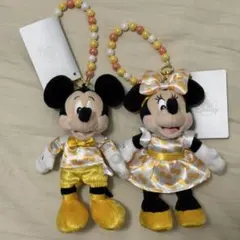 ディズニーストア 二子玉川 ぬいぐるみキーチェーン ミッキーミニー