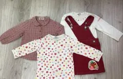 大幅値下げ赤いスカート以外はミキハウス 90センチ