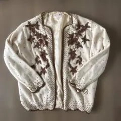 Herman Arts アイボリー カーディガン