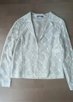 KEITH 花柄刺繍ジャケット グレー　お値下げ可のサムネイル