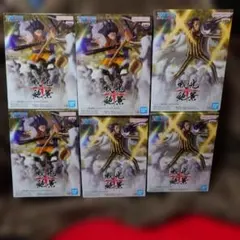 ワンピースフィギュア　ルフィー　ボルサリーノ　戦光絶景６個セット