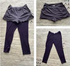 suria ヨガウェア ショートパンツとレギンスセット M