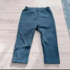 【着用3回程度】UNIQLO キッズ　ベビー　フリース　レギンス　80サイズ