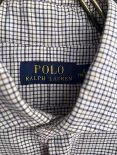 POLO RALPH LAUREN チェック柄 長袖シャツ S