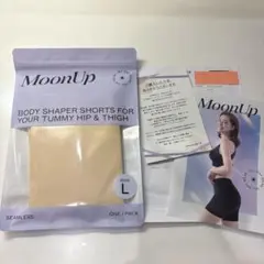 公式購入③MoonUp ボディシェイパーショーツ L ベージュ3枚10200円❗️