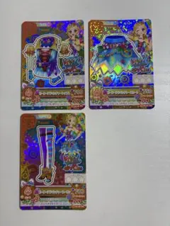 アイカツカード 新条ひなき ピーターアドベンチャー3セット➕おまけ