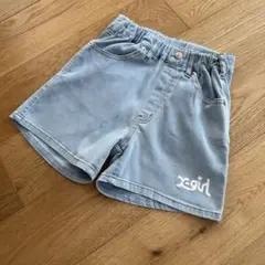 xgirl キッズ デニムハーフパンツ ショートパンツ 130