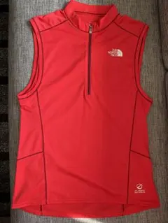 ノースフェイス  ノースリーブ　ジップアップ　 レッド　NT11665