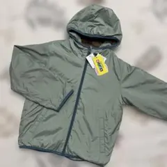 フリース内側 フード付き グレー ジャケット
