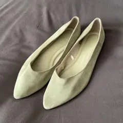 GLOBAL WORK ライトグリーン パンプス S