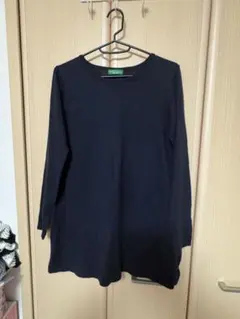 earth music&ecology 長袖 バックレースカットソー