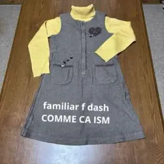 f dash ジャンパースカート COMME CA ISM タートルネック