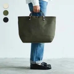 新品タグ付きKEESE 巾着バッグ カーキ - メルカリ