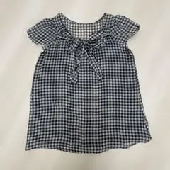 【DEAR FLURA】シフォンブラウス　Mサイズのサムネイル