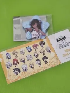勝利の女神ニケ NIKKE 東京ドームシティ D賞 星型缶バッジ ナガ