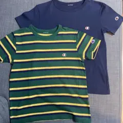 Champion チャンピオン Tシャツ 2枚 刺繍ロゴ 150センチ