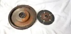 日産A型用のフライホイール &メタルクラッチ