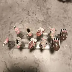 カラフルネイルチップセット