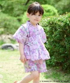 新品未使用　美品　エニィファム　クロミ　甚平　浴衣　サンリオ　現行品