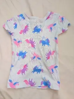 ユニコーン柄 半袖Tシャツ 100cmのサムネイル