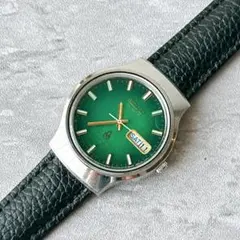 SEIKO セイコータイプ2 メンズ腕時計 グリーン文字盤 デイデイト 希少のサムネイル