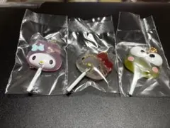 サンリオ　カラフルキャンディチャーム　マイメロディハローキティけろけろけろっぴ