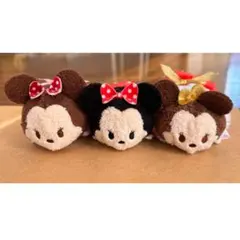 ミニー ぬいぐるみ　ツムツム　3点セット