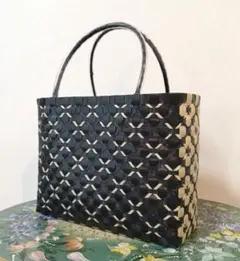 PPバンドバック、プラカゴ、かごバック、エコバッグ、スパバック、A4サイズOK