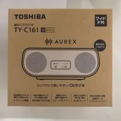 TOSHIBA CDラジオ TY-C301 ホワイト - メルカリ