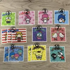 サンリオキャラクターズシールコレクション　サンリオ　シール　キティ　クロミ