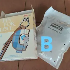 PIN FOR LOVE シリーズ アルファベットペンダント ラブブ B