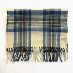 マフラー　チェック柄