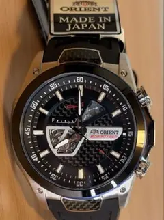 日本製・新品未使用 ORIENT スピードテック 自動巻腕時計のサムネイル