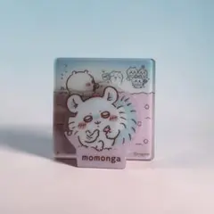 ちいかわ アクリルシーンクリップ ビスケット モモンガ