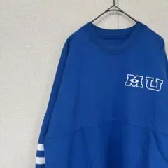 ディズニー　長袖tシャツ　モンスターズインク　アメリカ古着　M 4197