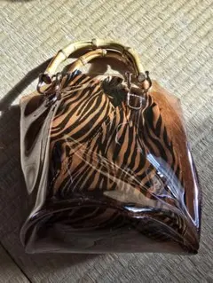 SENSE OF PLACE ゼブラ柄 ハンドバッグ