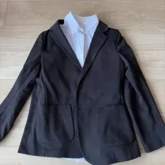 UNIQLOジャージージャケット とシャツのセット160サイズ