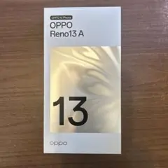 OPPO Reno13 A アイスブルー
