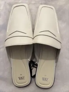 ZARA ローファーサンダル