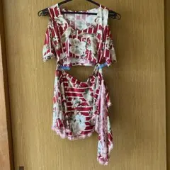 ベリーダンス用オフショルダーセットアップ