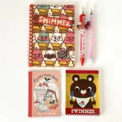 swimmer ノート シャーペン ボールペン 5点まとめ売り
