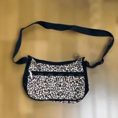 美品】LeSportsac　ショルダーバッグ レオパード　レスポートサック　豹柄