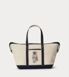 Polo ベア キャンバス ミニ ショッパー トート