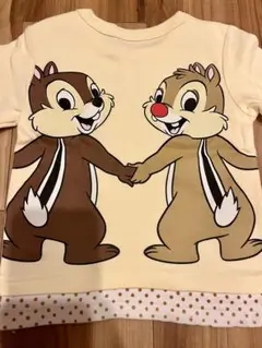 チップとデール 長袖Tシャツ