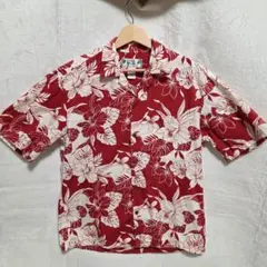 ポロバイ ラルフローレン 半袖 ポロシャツ ボタニカル 花柄 M 90s 