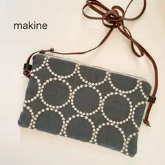 一点もの❣️リバーシブル ミナペルホネンハンド メイドポシェット サコッシュ