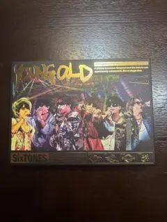 送料無料　SixTONES YOUNG GOLD 初回盤　DVD