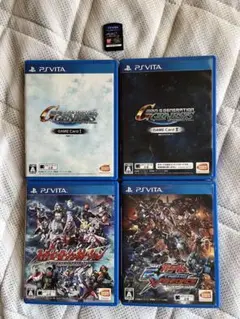 ガンダムシリーズ　Vitaソフト　4本セット