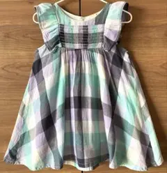 petit main 100cm ワンピース チュニック　ノースリーブ